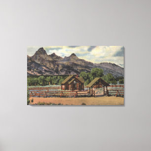 Kirche der Verortung Leinwanddruck