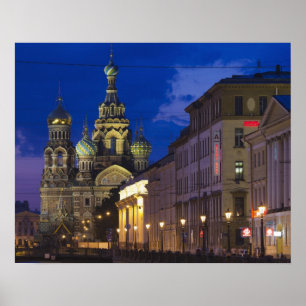 Kirche des Erlösers vom vergossenen Blut Poster