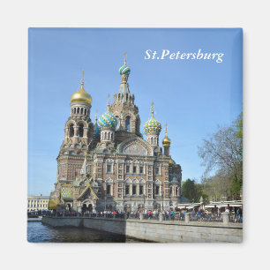 Kirche des Erretters am Blut, St.Petersburg Magnet