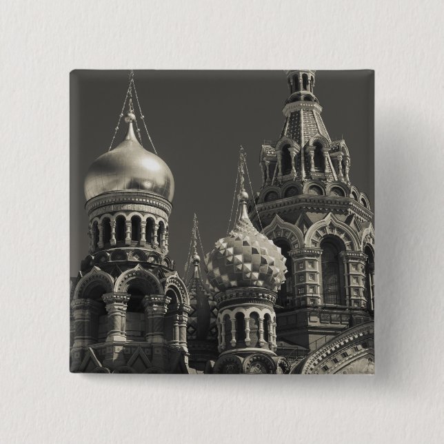 Kirche des Erretters des verschütteten Blutes Button (Vorderseite)