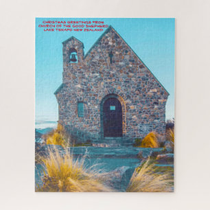 Kirche des Guten Hirten, Lake Tekapo. Jigsaw P