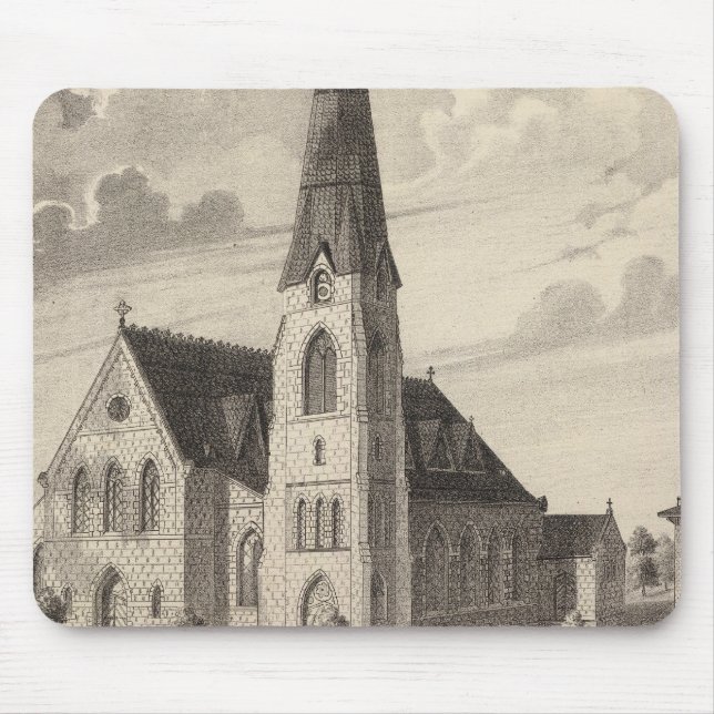 Kirche des hl. Peter und Wohnsitz Mousepad (Vorne)