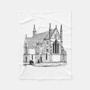 Kirche Fleecedecke