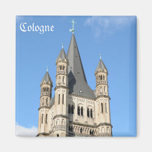 Kirche Gross St. Martin in Köln Magnet