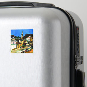 Kirche in Belgodere, Korsika, schöne Kunst, Magnet