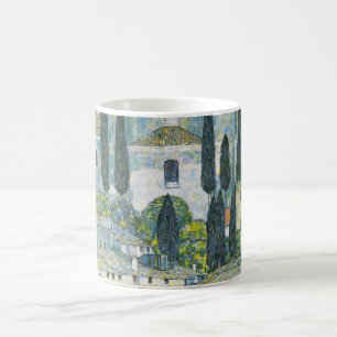 Kirche in Cassone von Gustav Klimt Kaffeetasse