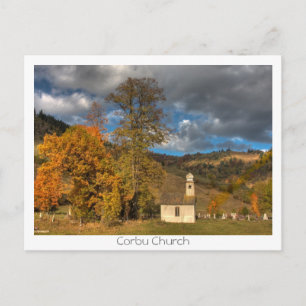 Kirche in Korbu Postkarte