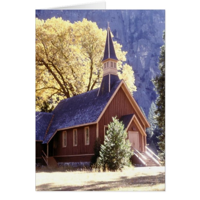 Kirche in Yosemite Nationalpark (Vorne)