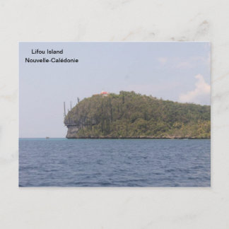 Kirche, Insel Lifou, Neukaledonien Postkarte
