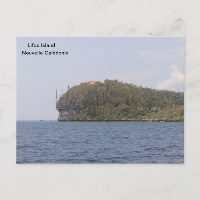Kirche, Insel Lifou, Neukaledonien Postkarte (Vorderseite)