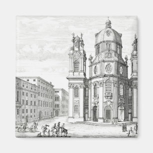 Kirche Notre Dame, Salzburg, Österreich, ab 'Ent Magnet