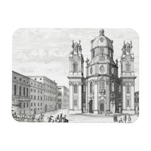 Kirche Notre Dame, Salzburg, Österreich, ab 'Ent Magnet
