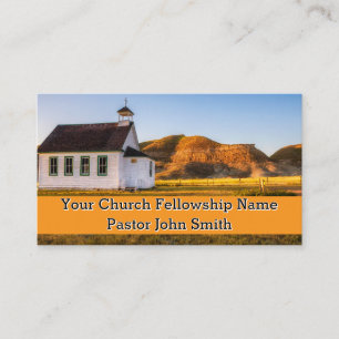 Kirche Orange Prairie Visitenkarten Visitenkarte