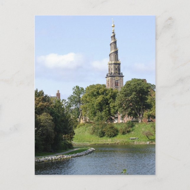 Kirche Postkarte (Vorderseite)