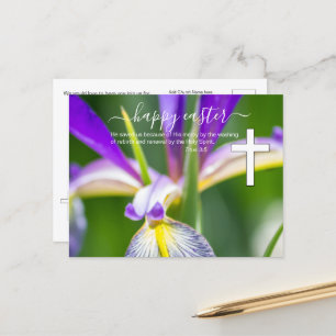 Kirche Religiöses Ostern  Postkarte