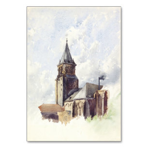 Kirche Saint Germain des Pres Paris Tischnummer