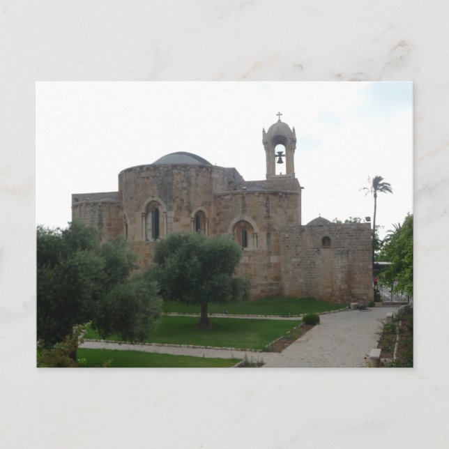 Kirche Saint John im Libanon Postkarte (Vorderseite)