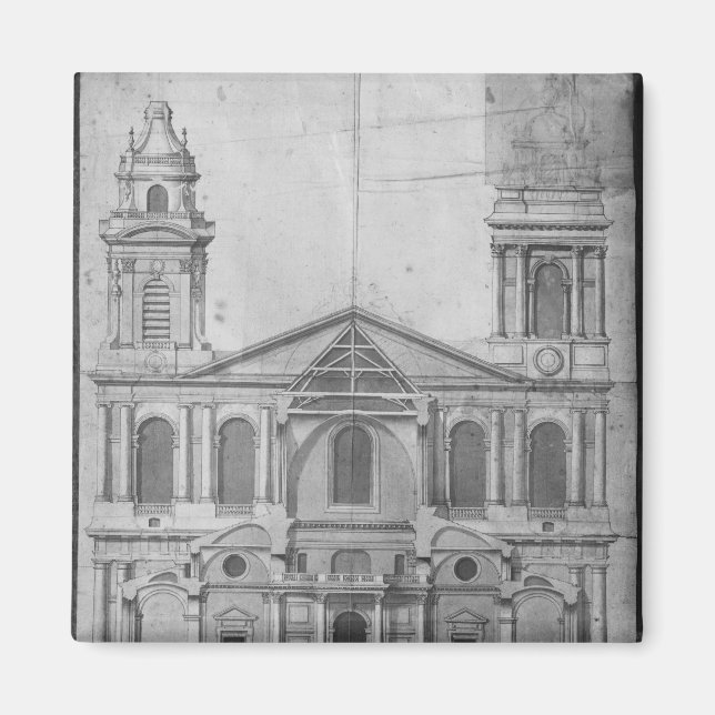 Kirche Saint-Sulpice Magnet (Vorne)