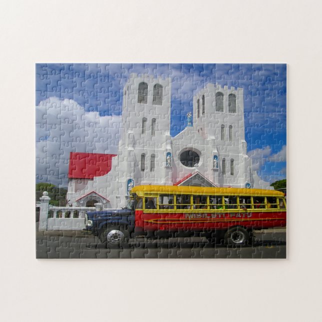 Kirche Samoa. (Horizontal)