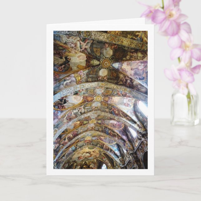 Kirche San Nicolás, Stadt Valencia, España Karte (Orchidee)