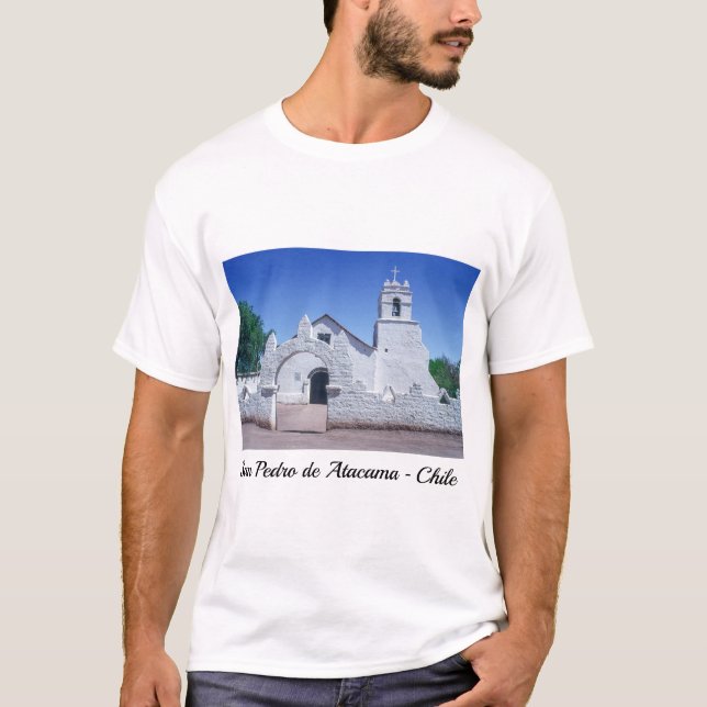 Kirche San Pedro de Atacama - Chile T-Shirt (Vorderseite)