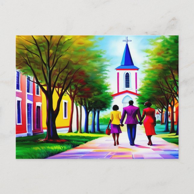 Kirche Santa Maria degli Angioli Kunst, Dichtung u Postkarte (Vorderseite)