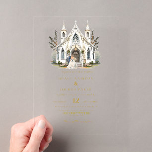 Kirche Santa Maria delle Grazie Acryleinladungen
