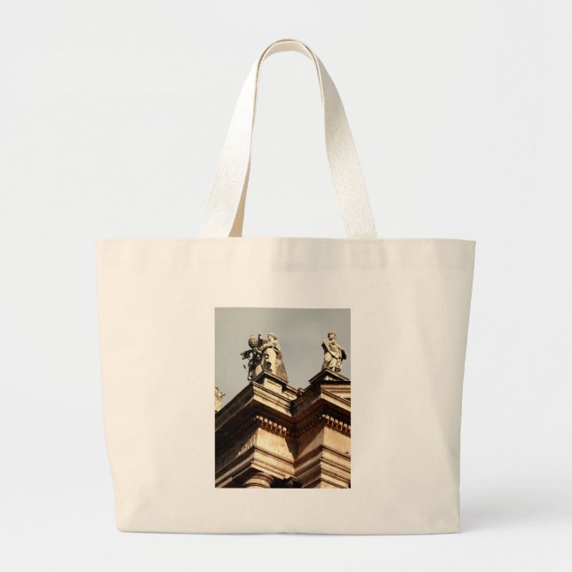 Kirche Santa Maria delle Grazie Jumbo Stoffbeutel (Vorne)