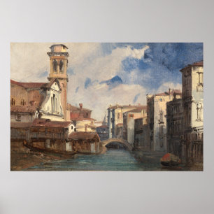 Kirche Santa Maria delle Grazie Poster