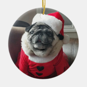 Kirche Santa Pickles Keramik Ornament