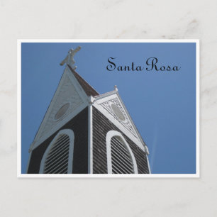 Kirche Santa Rosa, Ca. Postkarte