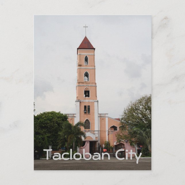 Kirche Santo Niño, Tacloban City Postkarte (Vorderseite)