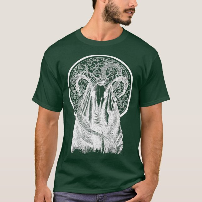 Kirche Satan Gift Goth Occult Symbol Satanic T-Shirt (Vorderseite)