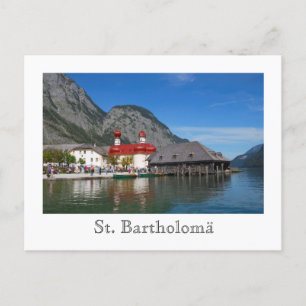 Kirche St. Bartholomä Postkarte