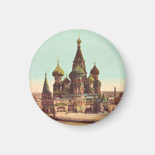 Kirche St. Basil, Roter Platz Moskau Magnet