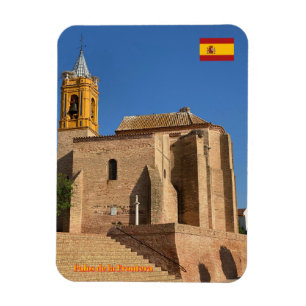Kirche St. Georg, Palos de la Frontera in Spanien Magnet