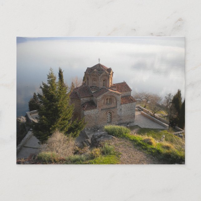 Kirche St. Jovan, Mazedonien Postkarte (Vorderseite)