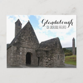 Kirche St. Kevin, Glendalough Postkarte