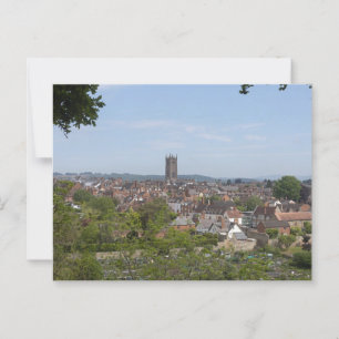 Kirche St Laurence Ludlow Postkarte