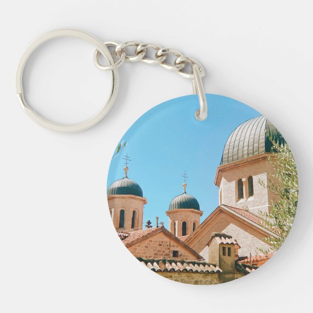 Kirche St. Nikolaus - Kotor - Montenegro Schlüsselanhänger (Vorderseite)