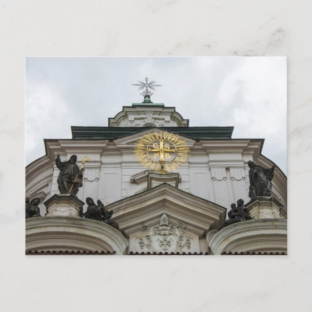 Kirche St. Nikolaus Postkarte (Vorderseite)