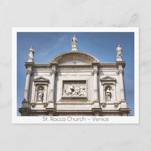 Kirche St. Rocco Postkarte (Vorderseite)