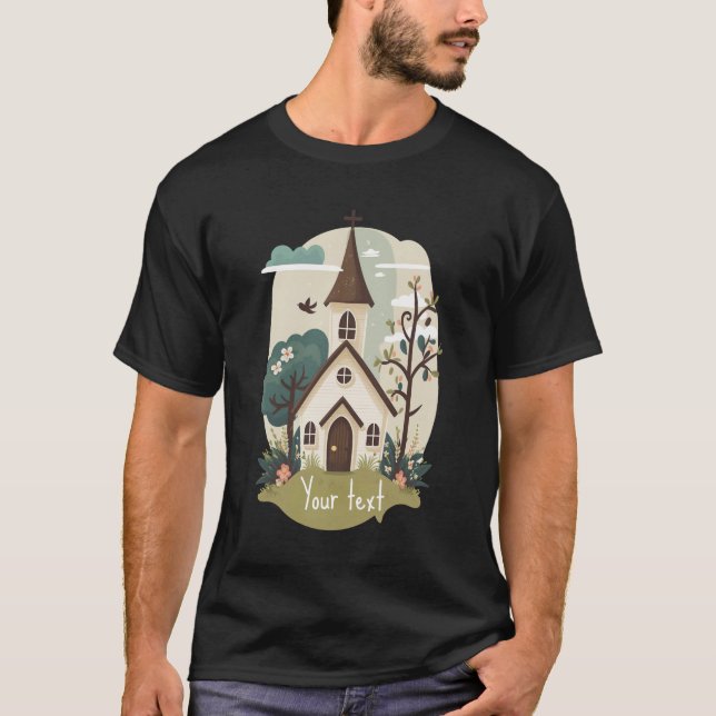 Kirche T-Shirt (Vorderseite)