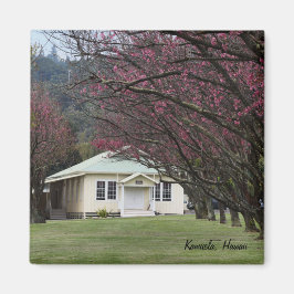 Kirche und Kirchenblüten Magnet