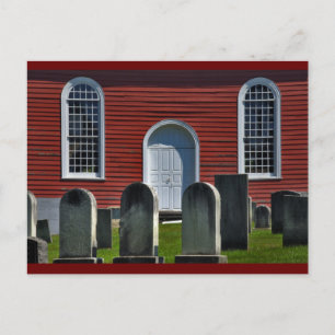 Kirche und Stein Postkarte