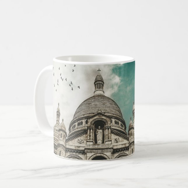 Kirche und Vogelherde, Foto Kaffeetasse (Vorderseite Links)