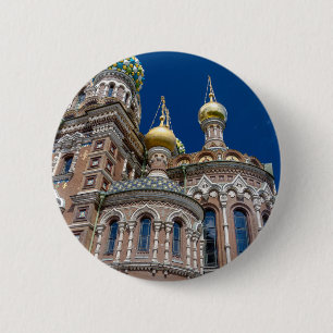 Kirche unseres Retters auf dem verschütteten Blut Button