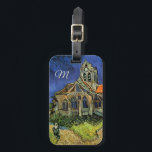 Kirche von Auvers-sur-Oise von Vincent van Gogh Gepäckanhänger<br><div class="desc">Die Kirche von Auvers von Vincent van Gogh ist ein Vintages architektonisches Post-Impressionismus der bildenden Kunst. Von außen hat man einen Blick auf eine Kirche mit Buntglasfenstern und auf einem Kopfsteinpflasterweg eine Figur, die zur Kapelle führt. Über den Künstler: Vincent Willem van Gogh (1853-1890) war einer der berühmtesten postimpressionistischen Maler...</div>