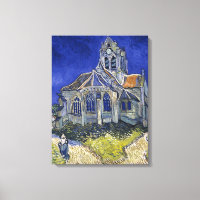 Kirche von Auvers von Van Gogh Gemälde Art