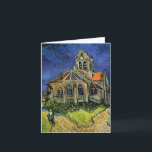 Kirche von Auvers von Vincent van Gogh Wedding Dankeskarte<br><div class="desc">Einfache Anpassung der Dankeschön Karten für Hochzeiten. Die Kirchengemeinde Auvers (1890) von Vincent van Gogh ist ein Vintages, kunstvolles religiöses Gemälde, das eine Frau auf einem Weg zur Dorfkapelle mit schönen Buntglasfenstern zeigt. Eine Szene der Alltagsarchitektur. Über den Künstler: Vincent Willem van Gogh (1853-1890) war ein postimpressionistischer Maler, dessen Werk...</div>
